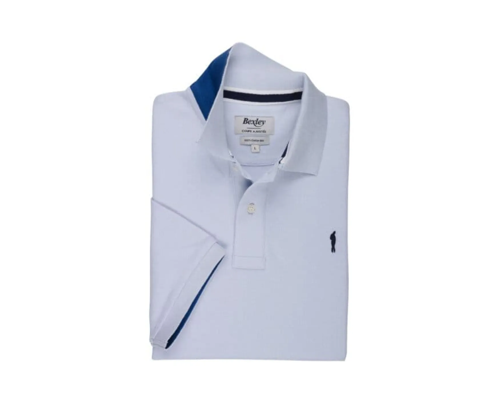 Bexley Adjusted Fit | Men'S Polo Shirt Andy Ii Light Blue