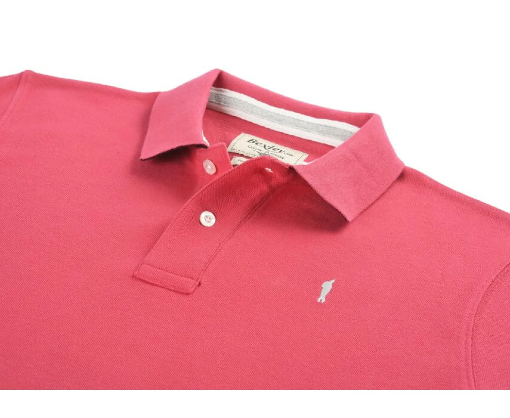Bexley Adjusted Fit | Men'S Polo Shirt Andy Ii Fuchsia