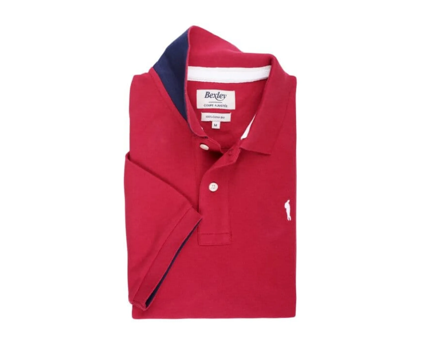 Bexley Adjusted Fit | Men'S Polo Shirt Andy Ii Dark Red