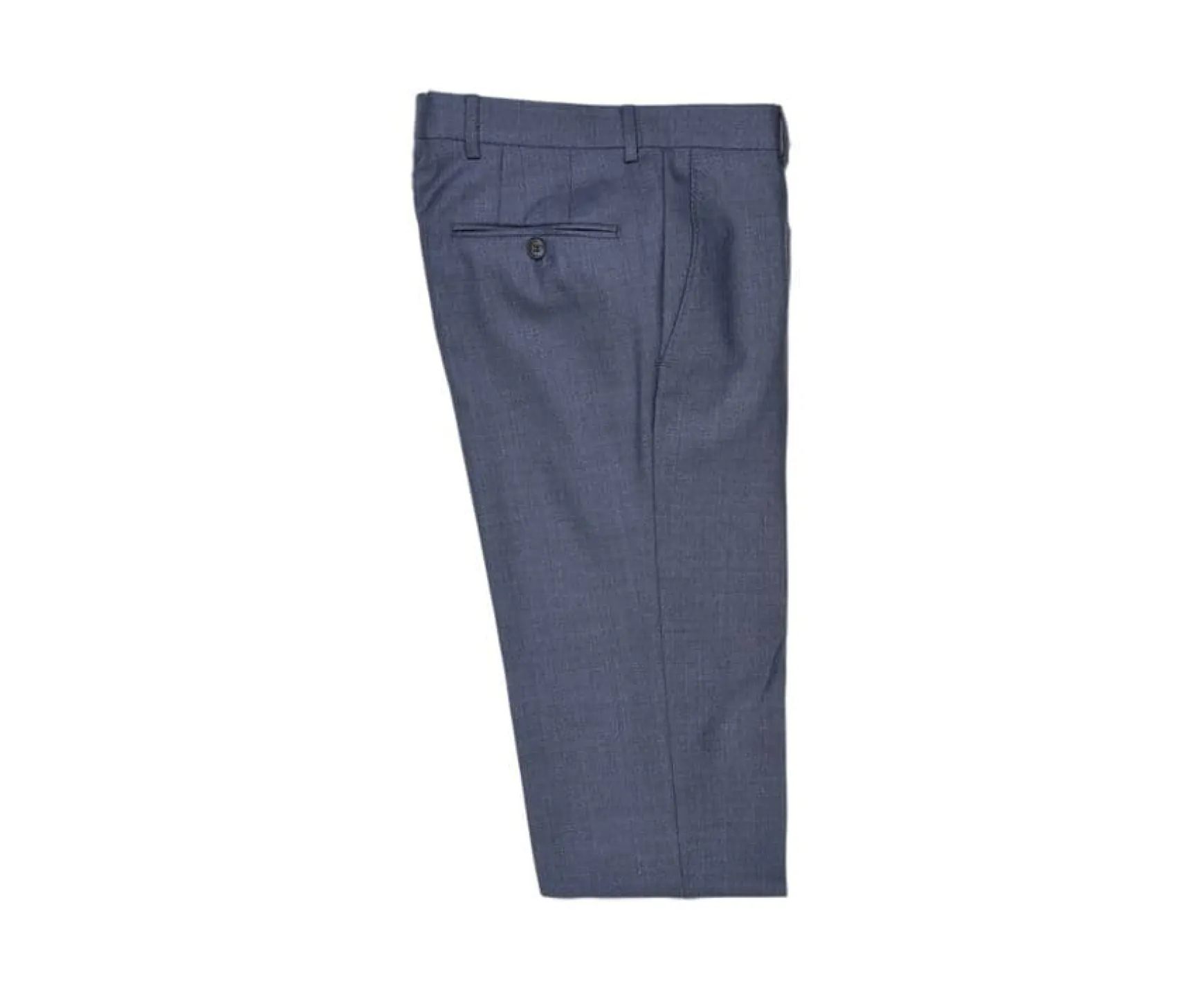 Bexley | Men'S Suit Trousers Lazare Blue Melange