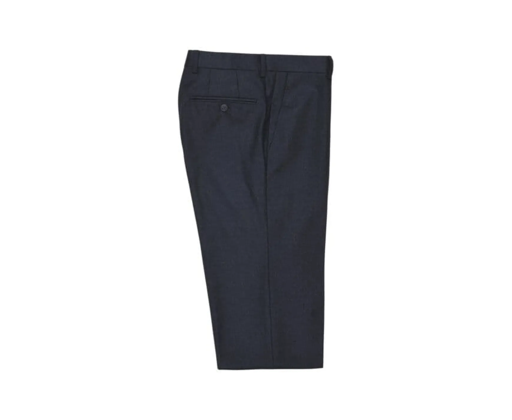 Bexley | Men'S Suit Trousers Leonard Navy Melange