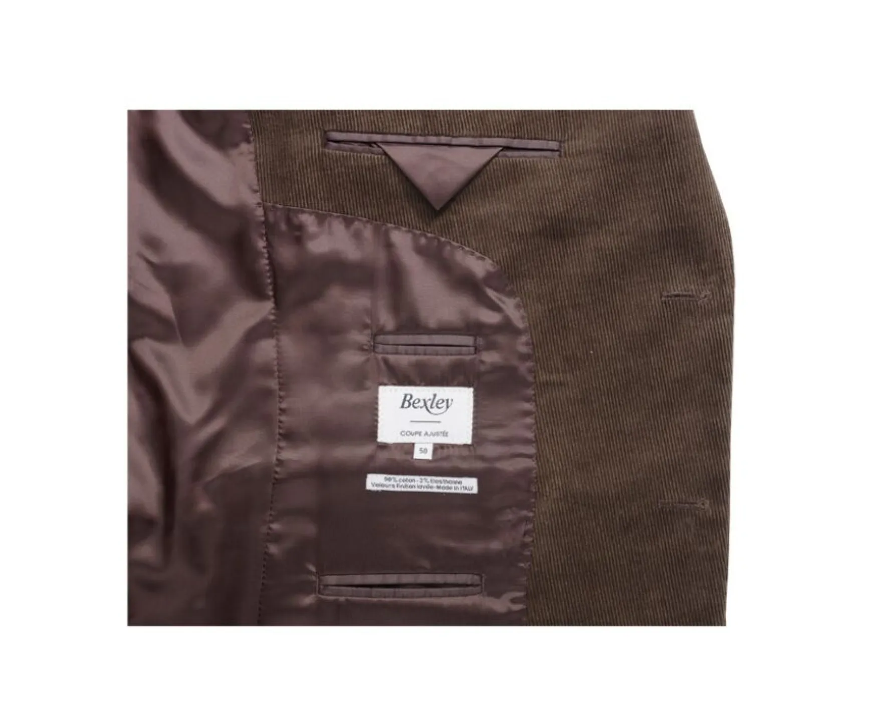 Bexley | Men'S Suit Trousers Leontilde Dark Taupe