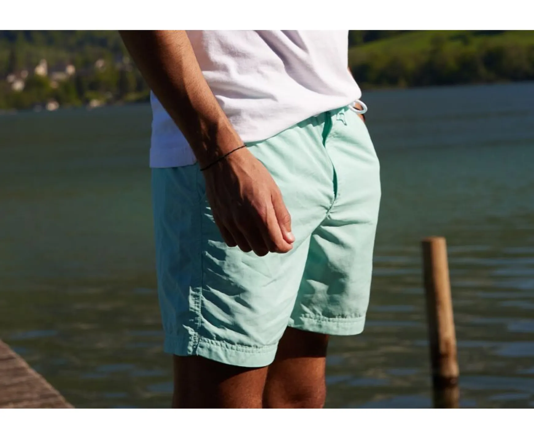 Bexley | Men'S Swim Short Brentan Mint Green