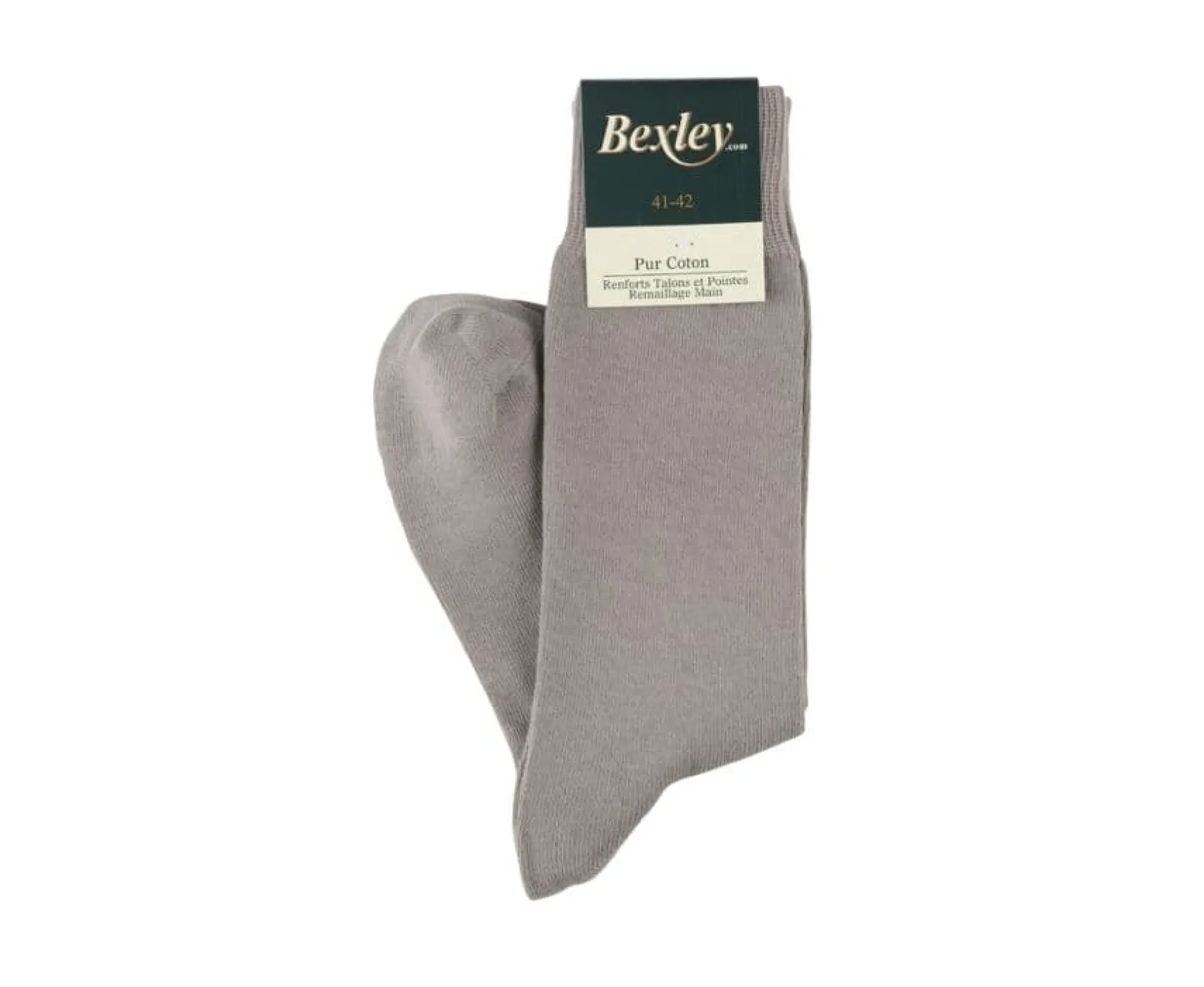 Bexley | Men'S Taupe Thick Cotton Socks Light Taupe