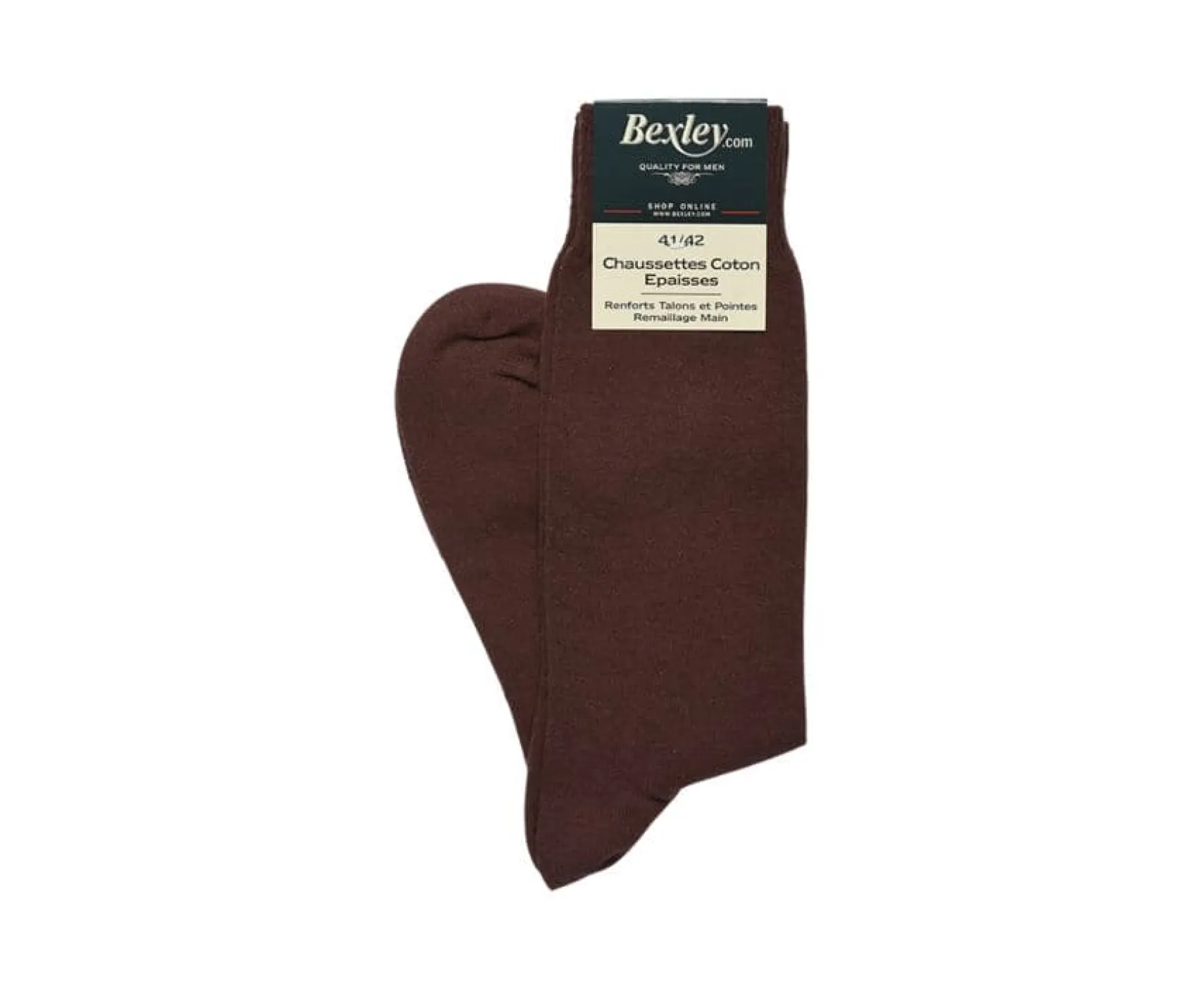 Bexley | Men'S Thick Cotton Socks Havana