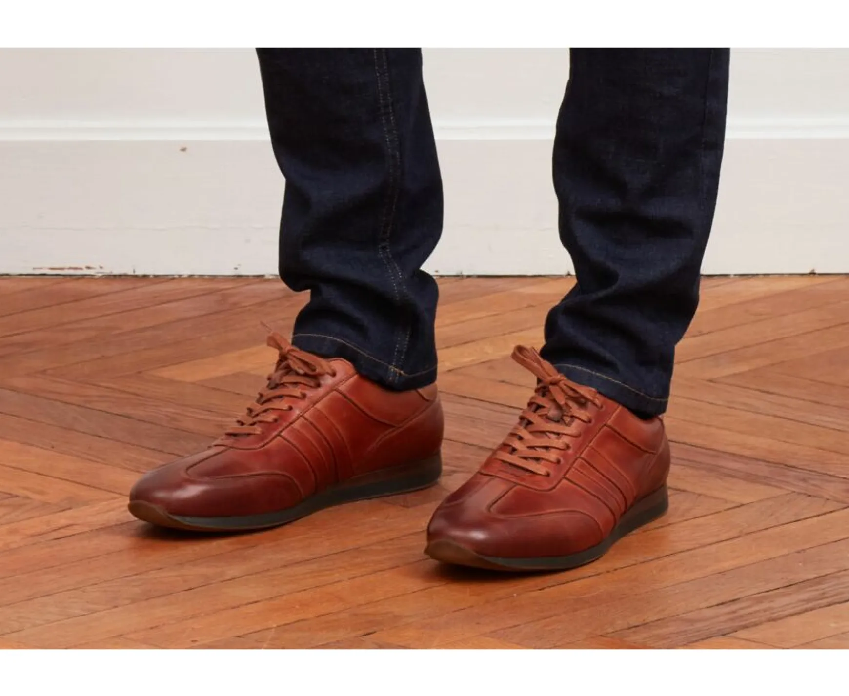 Bexley Trainers & Sneakers | Men'S Trainers Bockara Patina Cognac