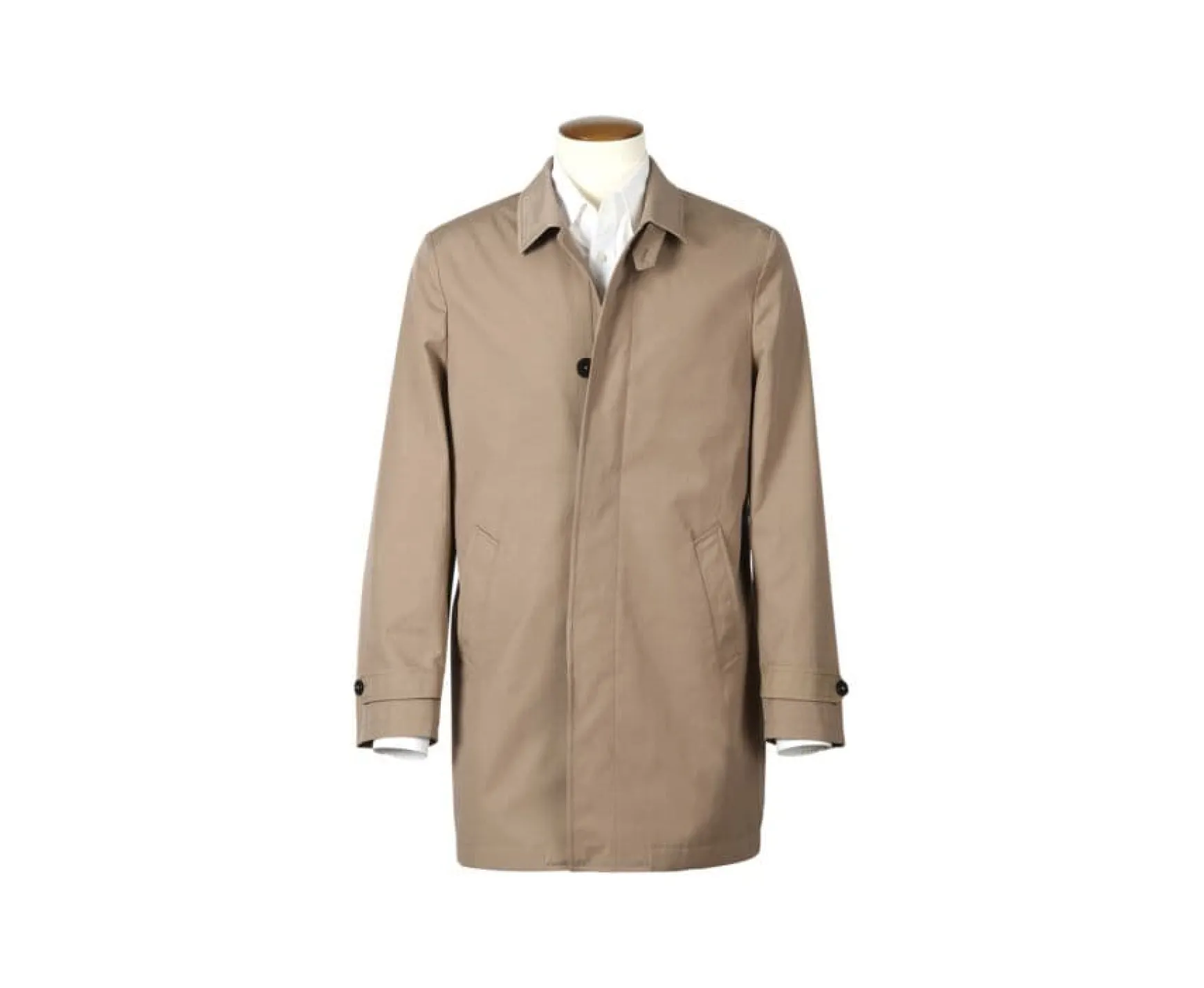 Bexley | Men'S Trench Coat Aurele Ii Dark Beige