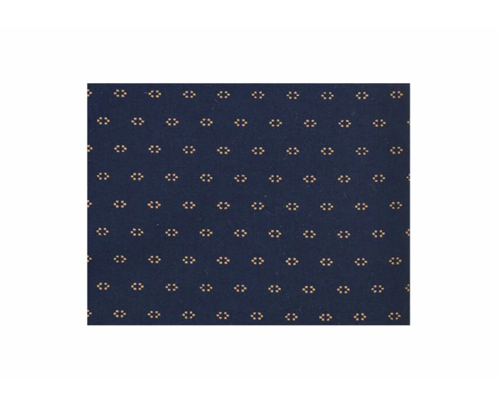 Bexley | Navy Printed Shirt With Cognac Pattern Leonce Navy And Cognac