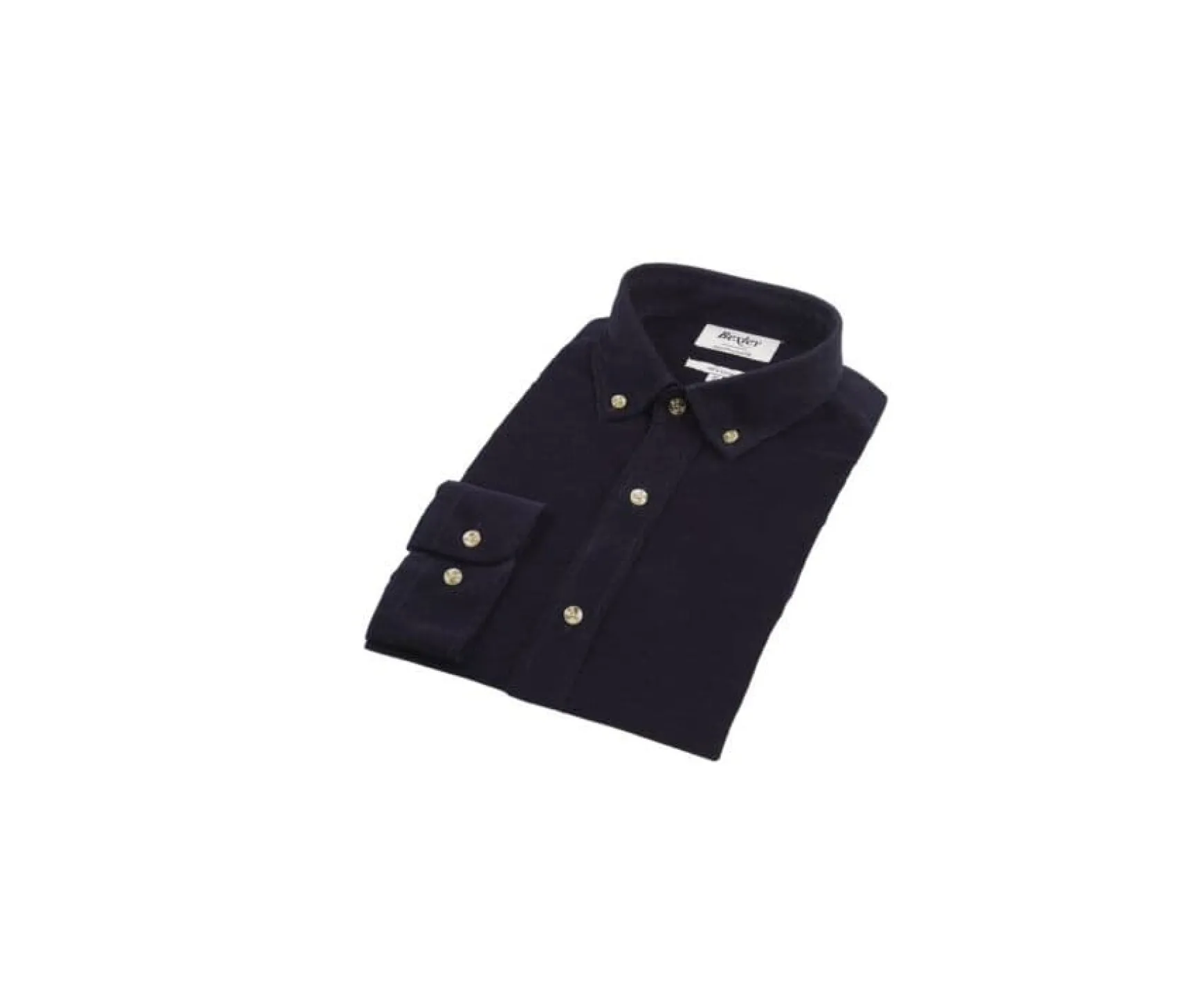 Bexley | Navy Velvet Shirt Wayne Dark Navy