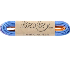Bexley | 3 Pairs Of Shoelaces For Dress Shoes - Blue, Orange & Purple Blue, Orange And Purple
