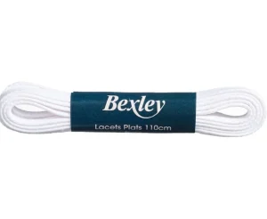 Bexley | 2 Pairs Of Shoelaces For Leather Trainers White
