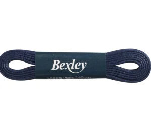 Bexley | 2 Pairs Of Shoelaces For Men'S High Top Trainers Navy