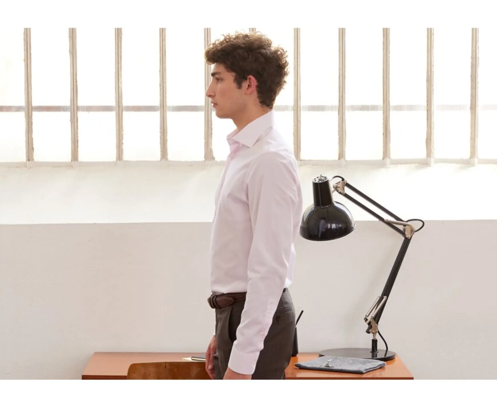 Bexley | Pink Oxford Shirt - Italian Collar Ernesto Light Pink