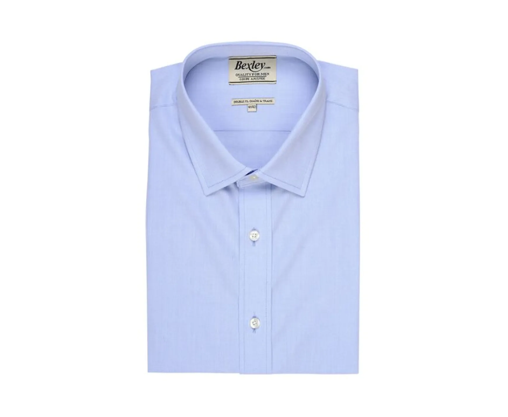 Bexley | Poplin Shirt Louis. Blue Sky