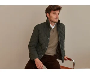 Bexley | Quilted Jacket Torsten Ii Dark Green