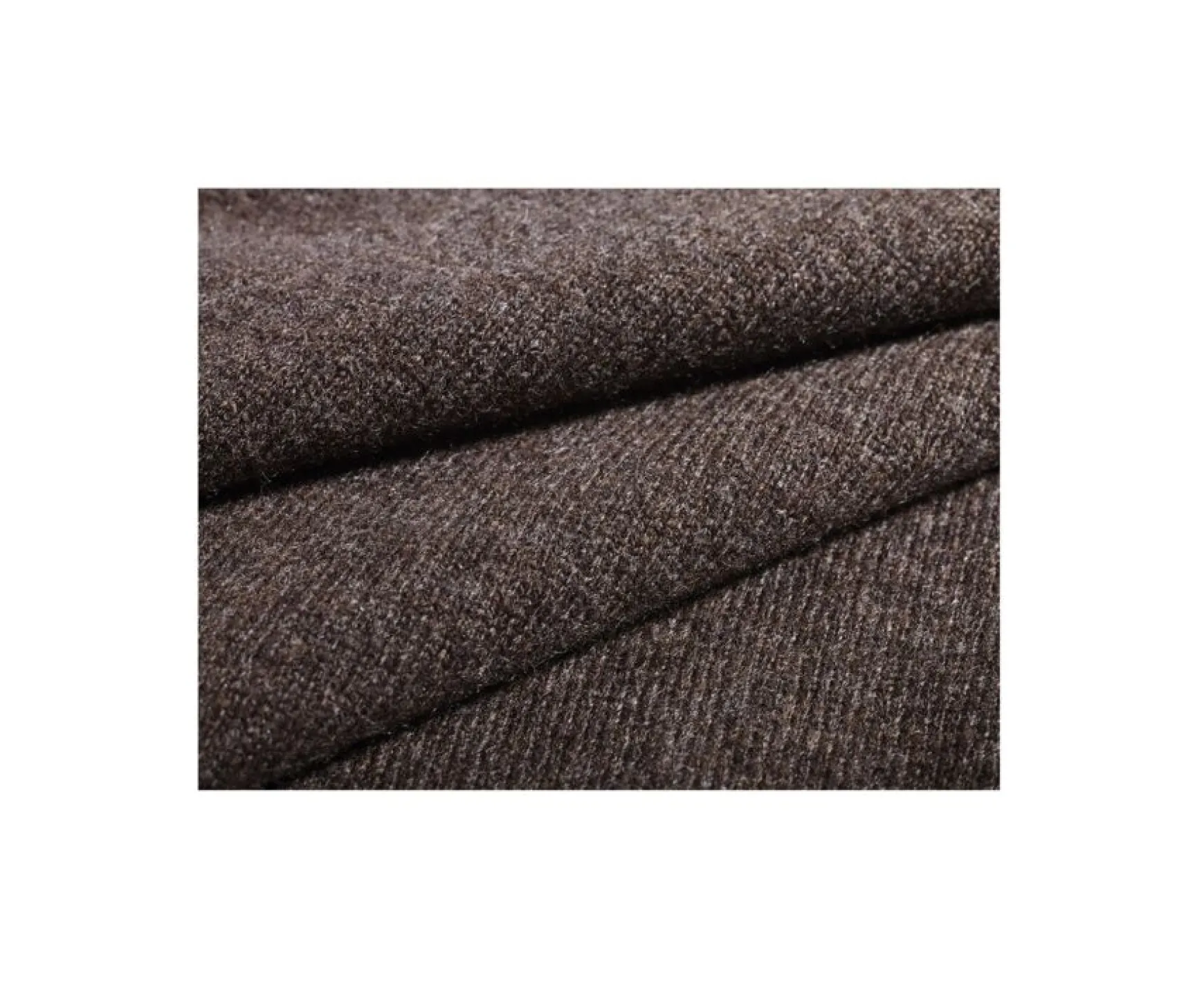Bexley | Round-Neck Wool Jumper - Conan | Dark Chocolate