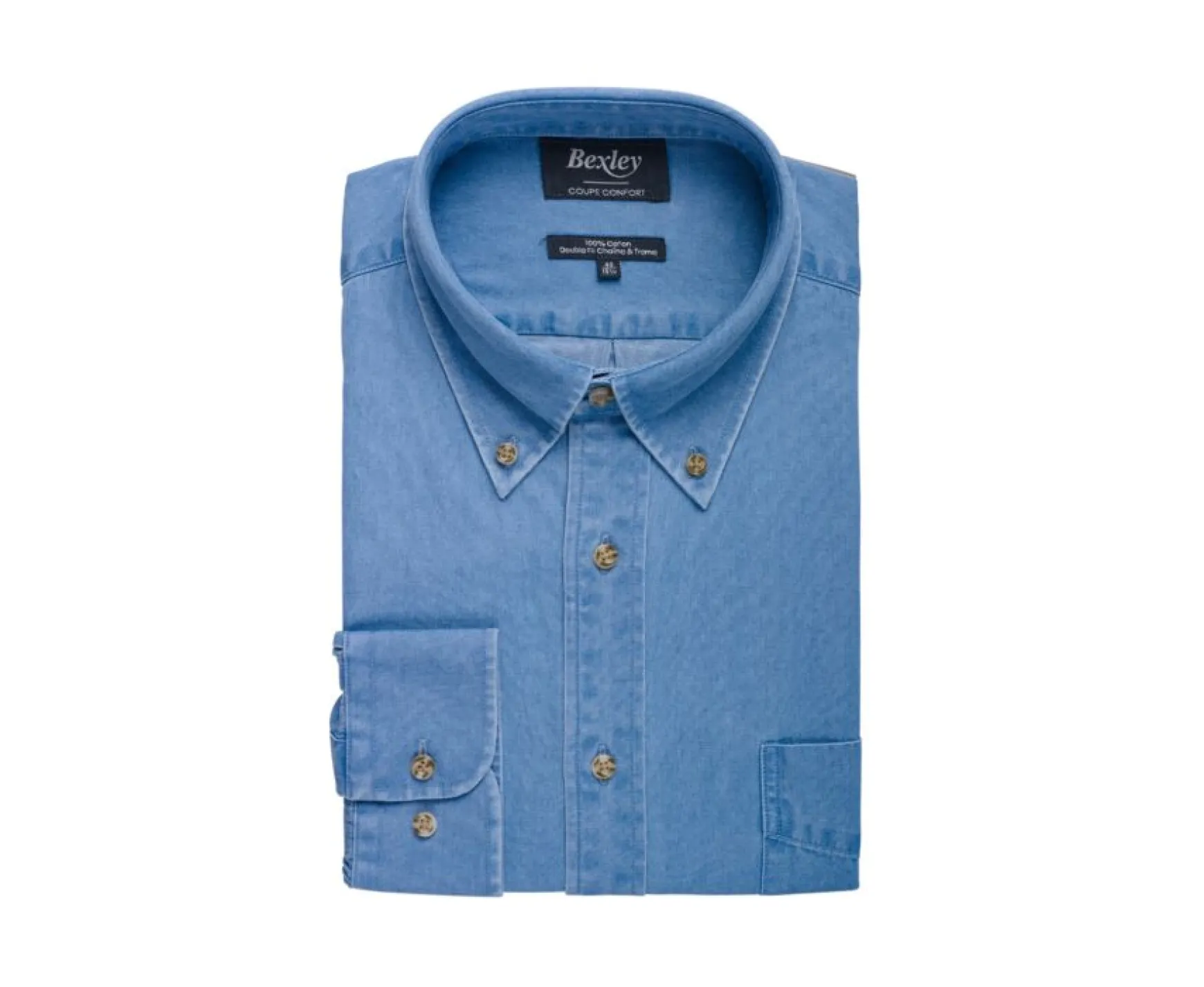Bexley | Shirt Cheston Light Denim