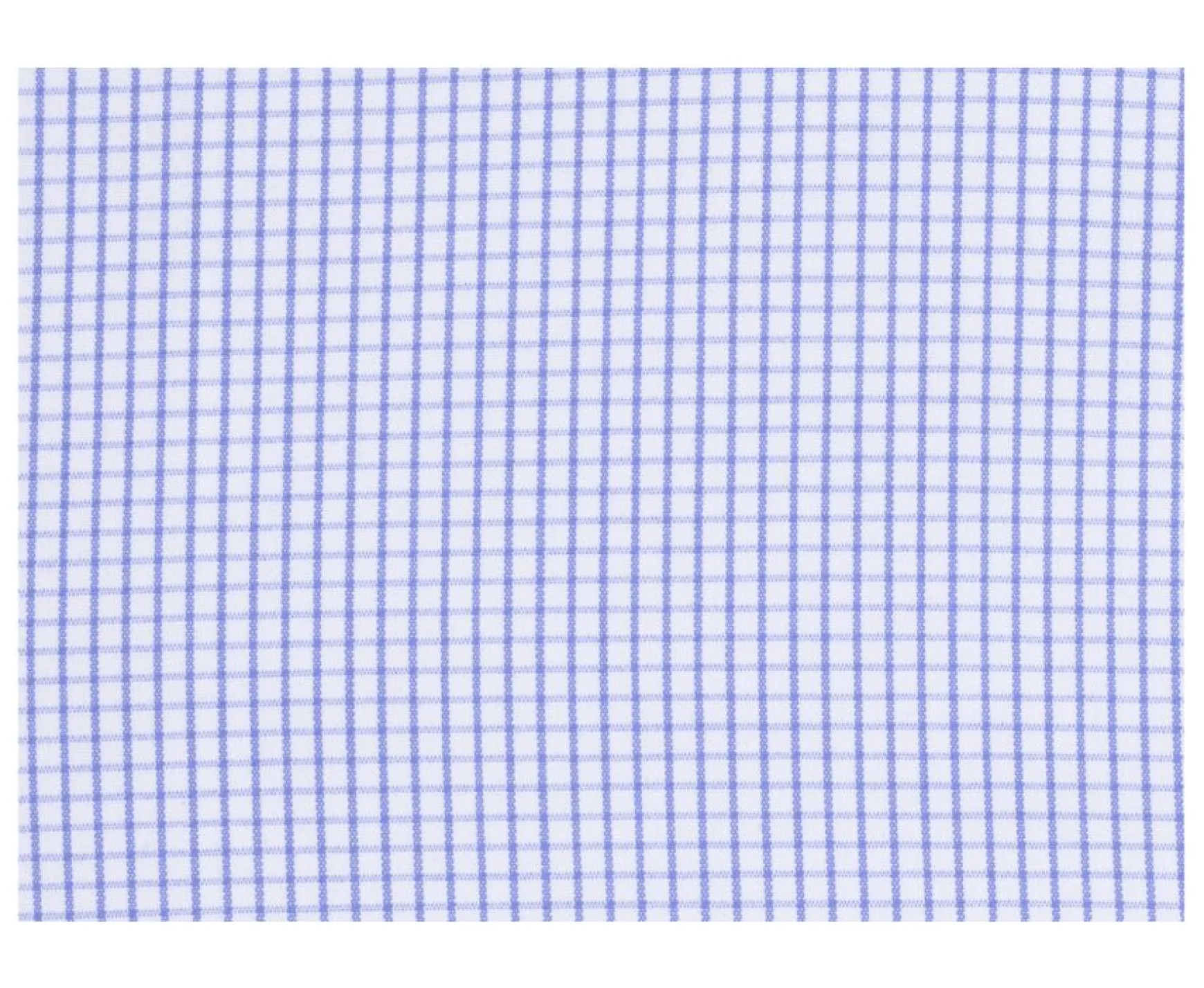 Bexley | Shirt With White And Blue Thin Checks Martin Blue Ocean