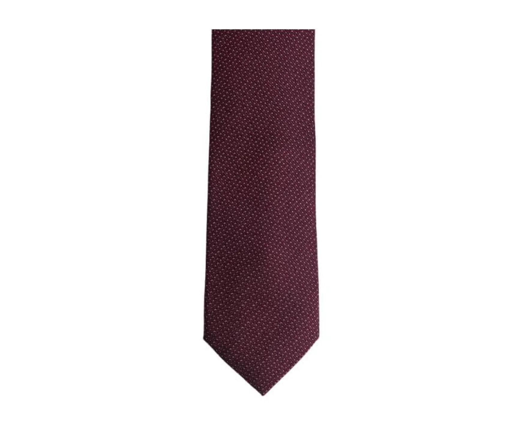 Bexley | Silk Tie Burgundy And White