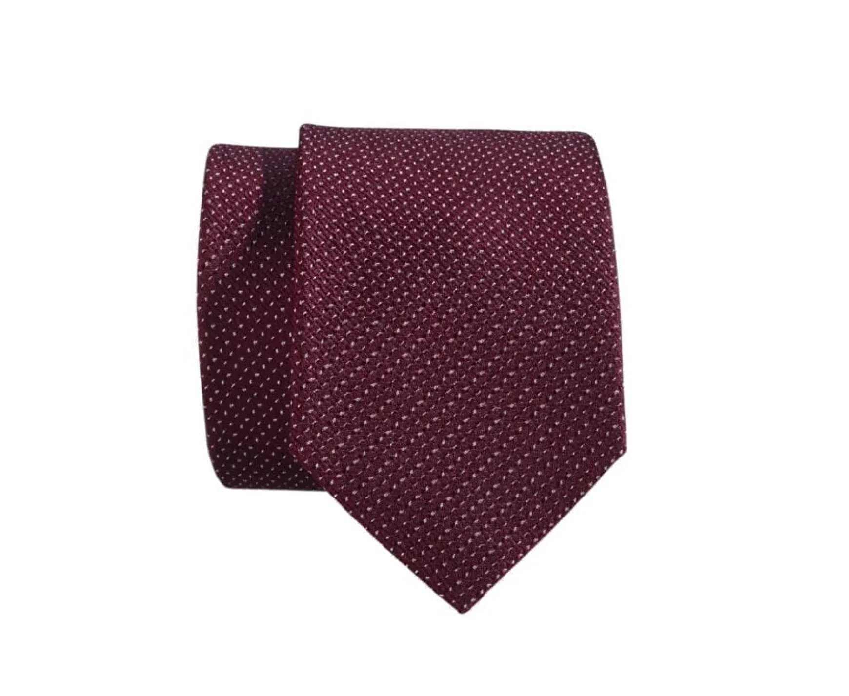 Bexley | Silk Tie Burgundy And White