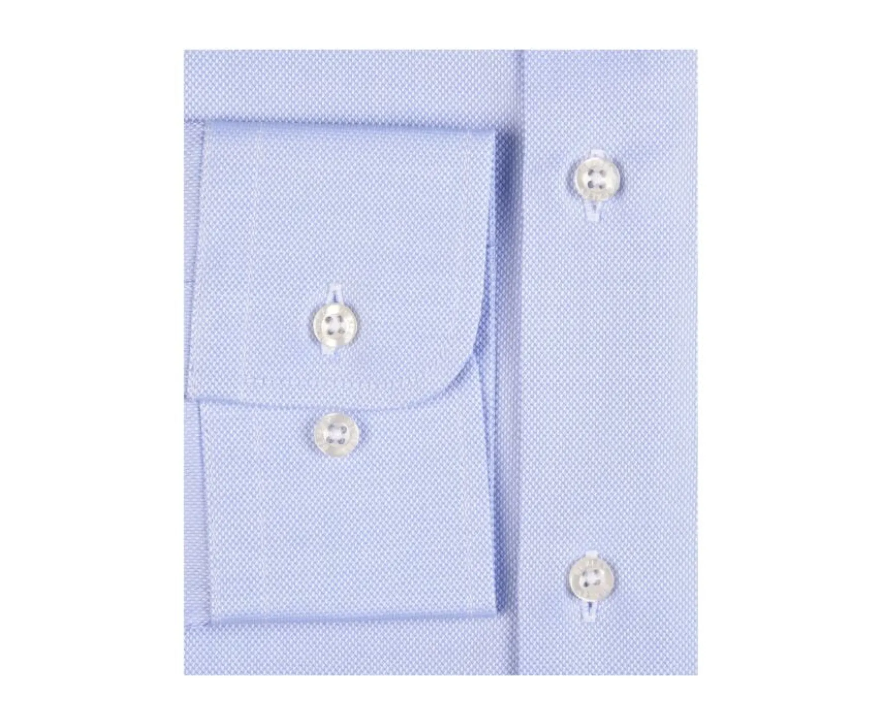 Bexley | Twill Cotton Shirt - French Collar Claudio Blue