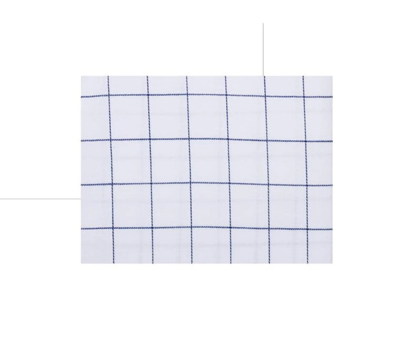 Bexley | White Shirt With Blue Checks - Straight Collar - Sergius | White And Blue