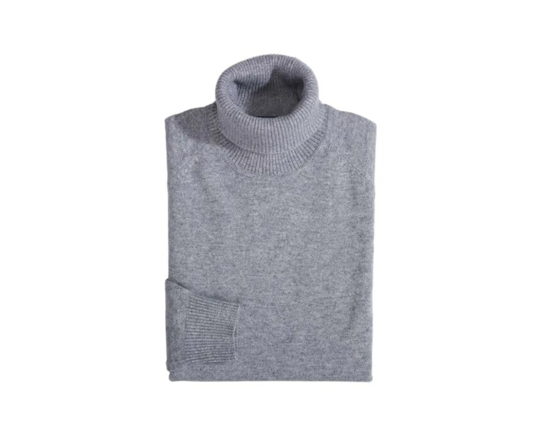 Bexley | Wool Roll-Neck Jumper Emerston Grey Melange